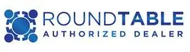 A logo of soundtech authorized dealer