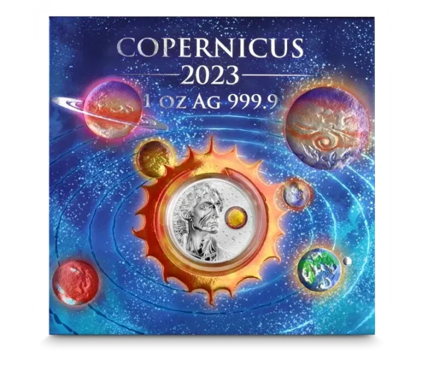 2023 Malta Copernicus 5 Euro 1 oz Silver - PRE-SALE OFFER.