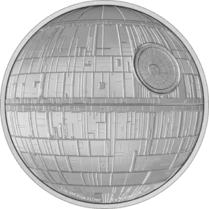 2022 Niue Star Wars Death Star 3 oz Silver Proof Coin